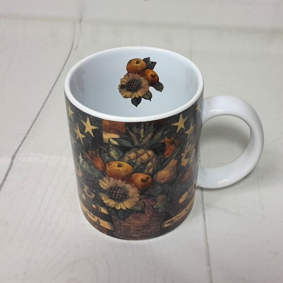 Land And Wise Mug Coffee Cup 2003 Above The Fruited Plain SW#39 Susan Winget Art - Picture 5 of 10